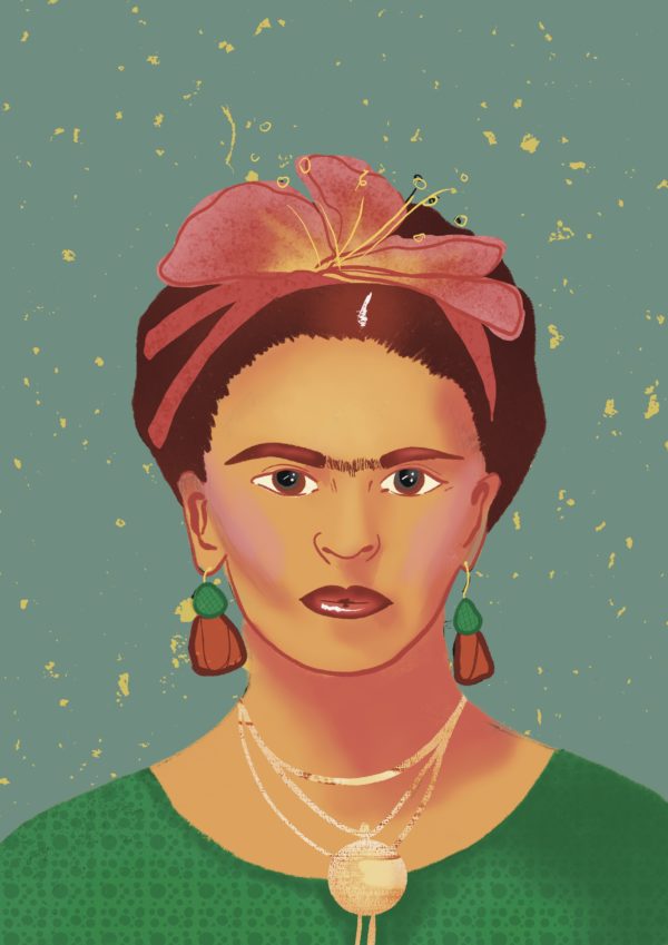 Coupon illustré Frida