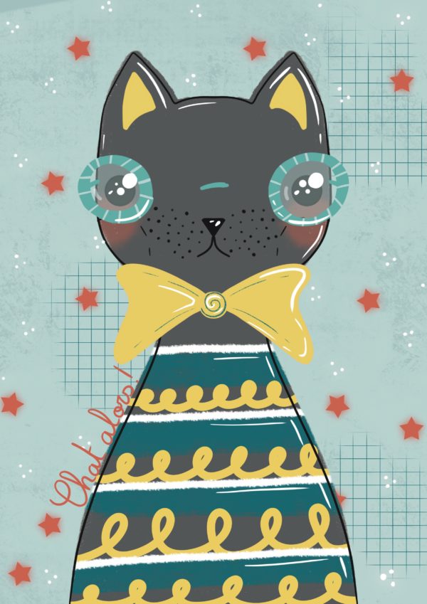 Coupon illustré Chat Alors!