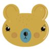 Coupon illustré ourson