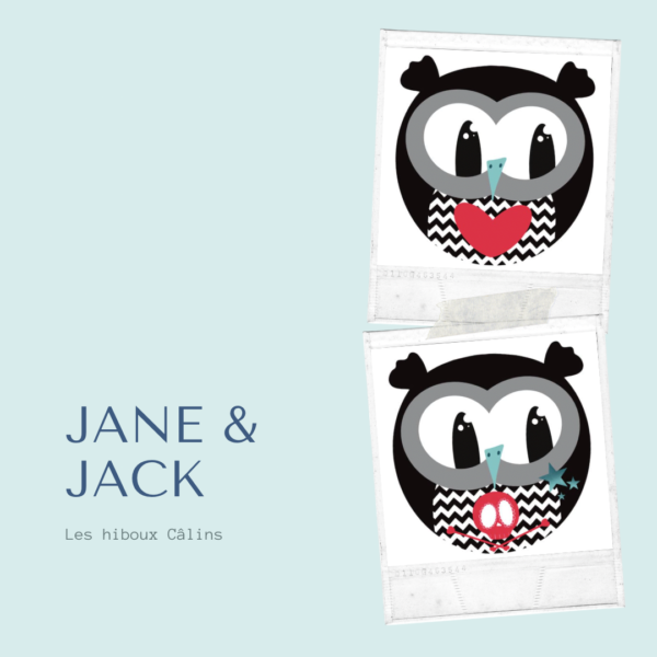 Jack,Jane et Isabeau les hiboux