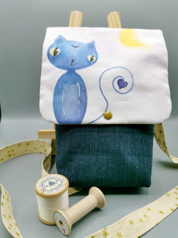 Coupon illustré Chat lune – Image 2