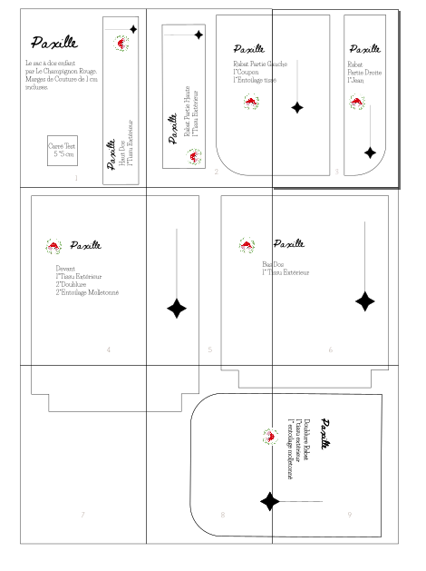 Plan d’impression Paxille