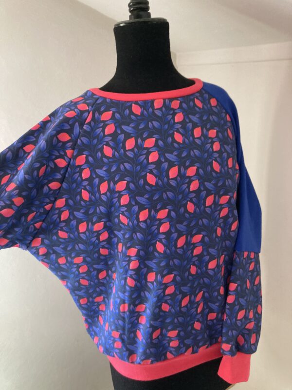 Sweat tissu exclusif French terry Citrus Moon