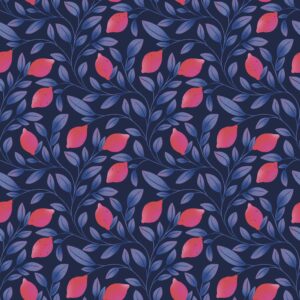 Motif exclusif tissu créateur Citrus Moon